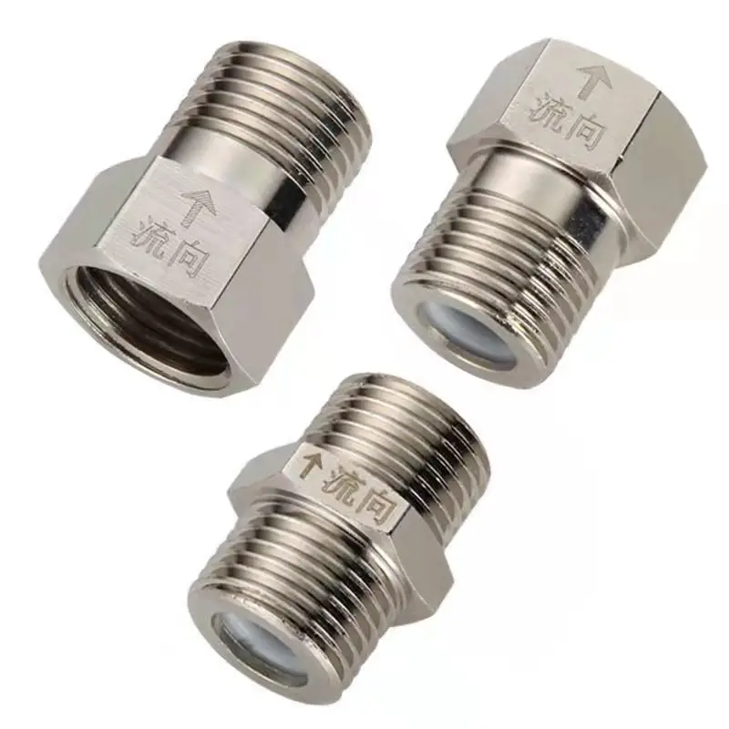 Новый латунный односторонний обратный клапан BSP с внутренней резьбой 1/2 дюйма 3/4