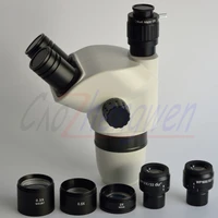 fyscope 2x 90x 3 35x 90x zoom simul focal trinocular stereo microscope body with standard 76mm mount size