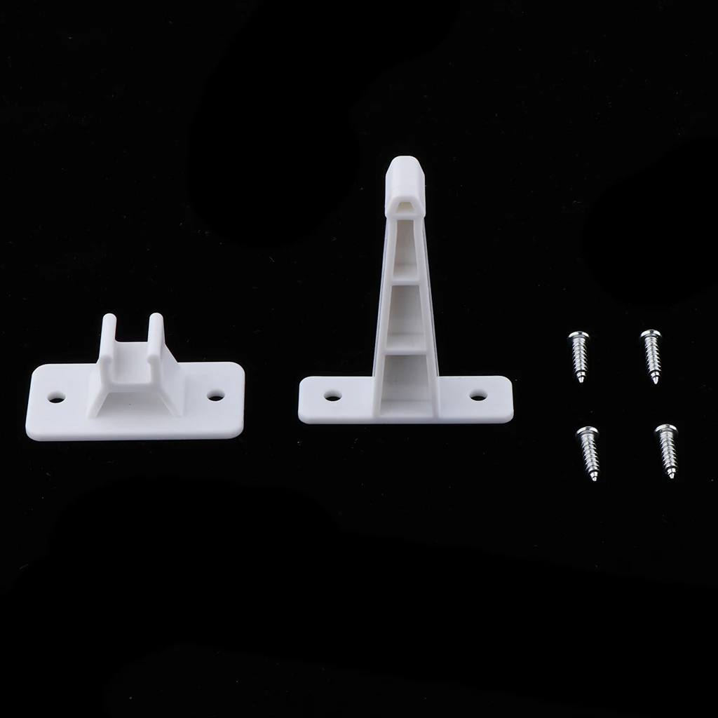 

3 Inch C-Clip RV Entrance Door Catch, Compartment Hardware, Easy Installation, White