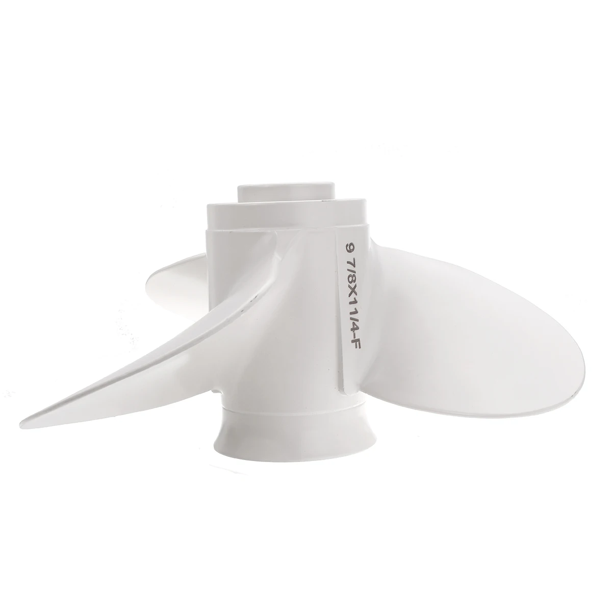 

New Boat Outboard Propeller 664-45947-01-EL 9 7/8x11 1/4 Aluminium for Yamaha 20-30HP White R Rotation 3 Blades 10 Spline Tooth