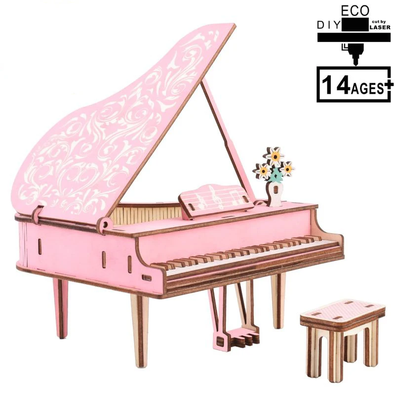 Деревянная 3D головоломка Сова Лазерная вырезка тонко сделанная развивающая