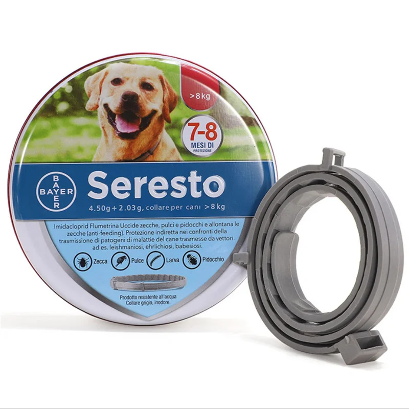 

Retractable Deworming Dog Collar Seresto Repel Fleas And Ticks Necklace Cats Collar Pets Accessories Small Medium Dogs Supplies