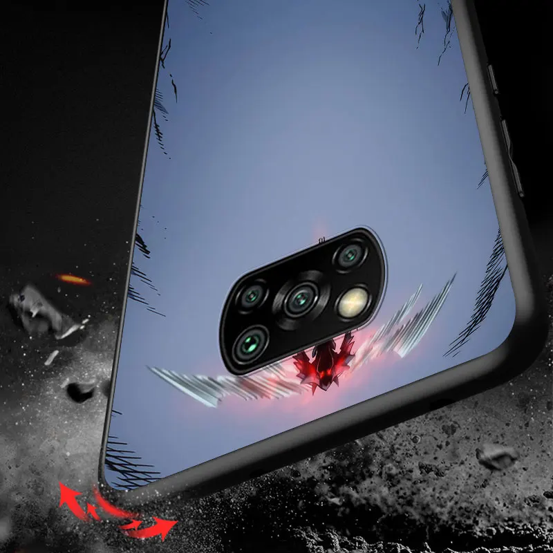 

Solo Leveling For Xiaomi POCO F1 M3 X2 X3 NFC F2 M2 Pro Mi Mix 3 Play A3 A2 A1 lite 6 CC9 CC9E Phone Case