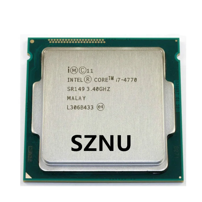 

Intel Core i7-4770 i7 4770 3.4 GHz Quad-Core Eight-Thread CPU Processor 8M 84W LGA 1150