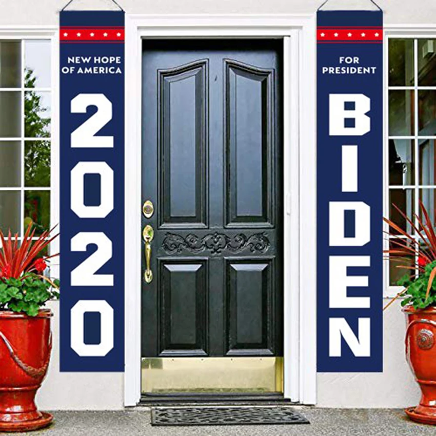 

2020 Biden, флаг, баннеры и знаки для сада, новая надпись «Надежды американского патриотического участка», декоративный знак для президента