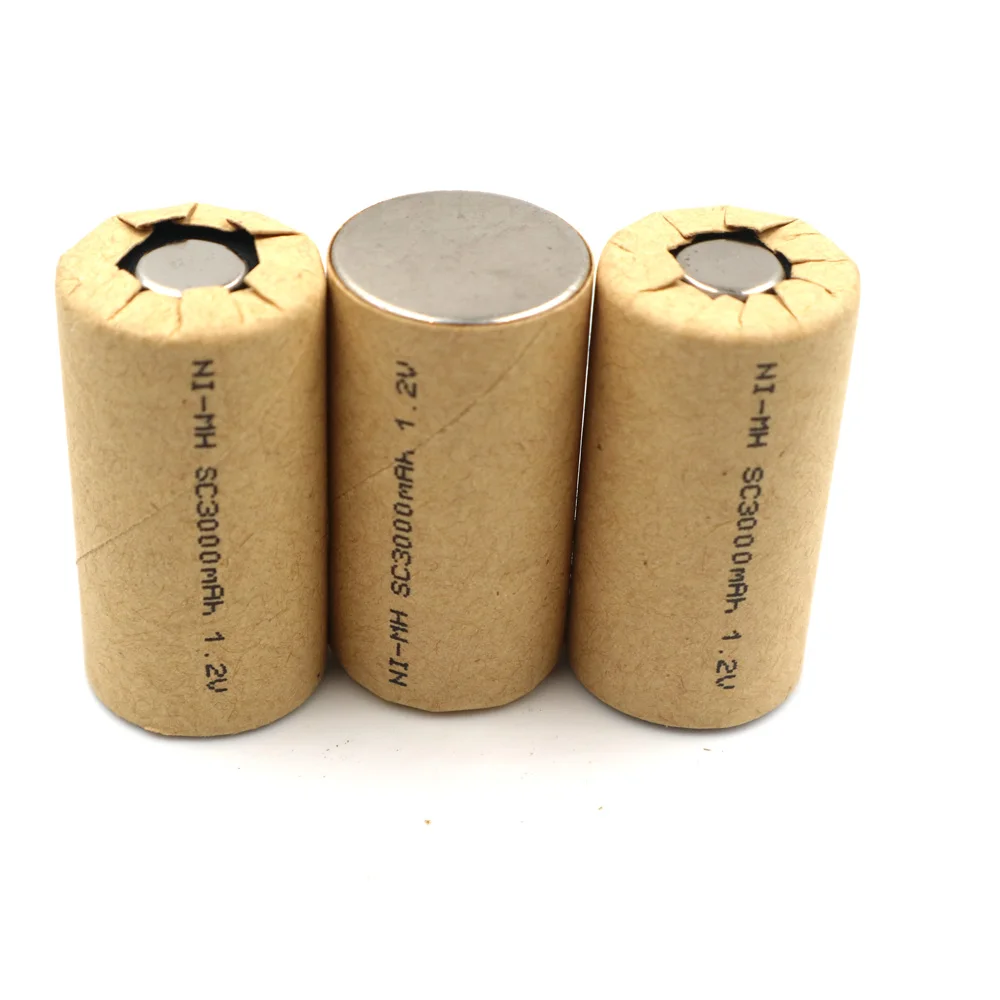 Аккумуляторные батарейки C &amp P SC3000mAh Ni-MH 12 шт.-15 шт. 1 2 в Sub-C перезаряжаемые для