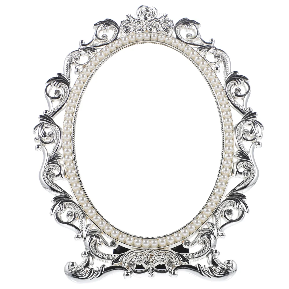 

Delicate Makeup Mirror Desktop Vanity Mirror Dresser Room Makeup Mirror
