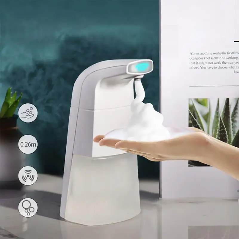 

300Ml Automatic Liquid Soap Dispenser Smart Sensor Touchless Electroplated Sanitizer Dispensador For Kitchen Bathroom Tool