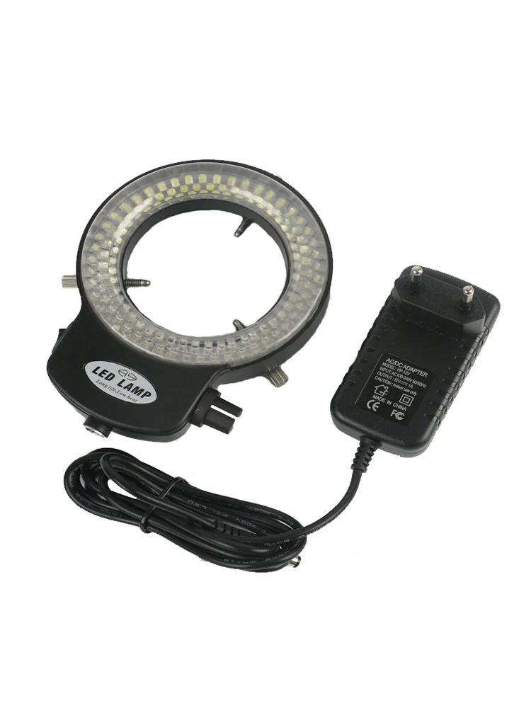 

Mouse Control 7X-45X Trinocular Stereo Microscope +11.6" Tablet PC Industrial Digital Microscopio Camera +144 Led Ring Lights