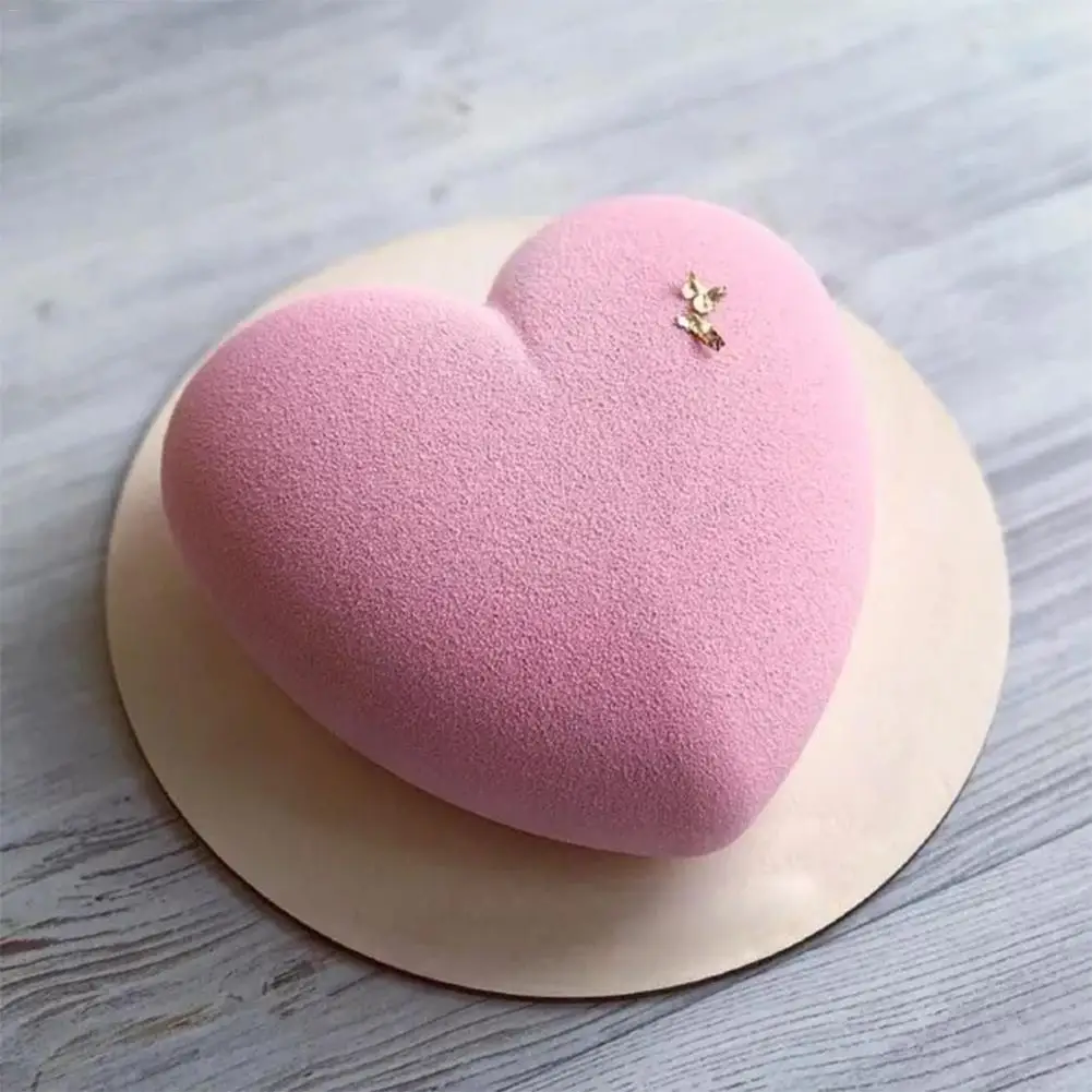 Силиконовая форма для украшения торта в форме сердца инструменты выпечки не