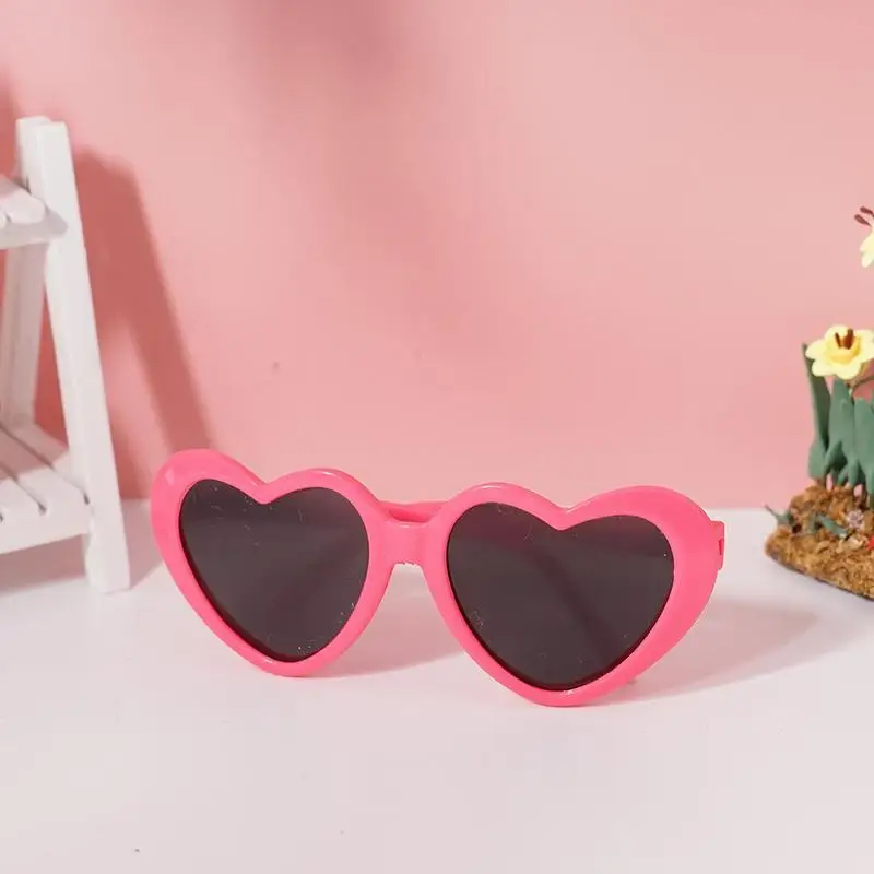 

Mi Lu Doll Glasses Heart-shaped 18 Inch Girl Glasses F7J1