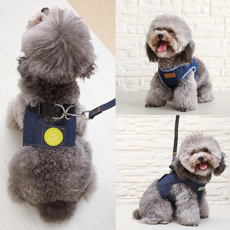 Воздухопроницаемая шлейка для домашних животных в полоску камуфляжный жилет