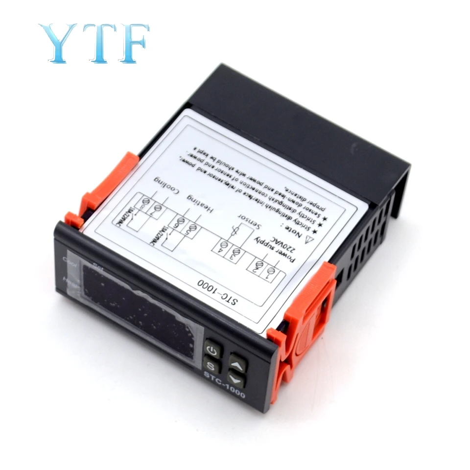 STC-1000 Температура контроллер STC 1000 термостат Аквариум NTC Сенсор 220V | Компьютеры и