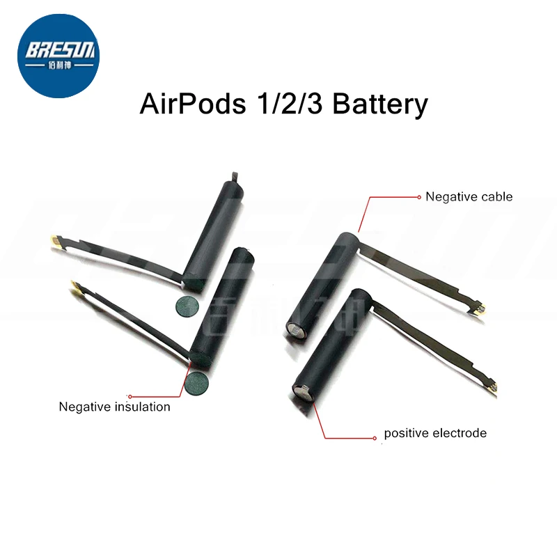 Сменный аккумулятор для AirPods 1st 2nd 3rd A1604 A1523 A1722 A2032 A2031 Air Pods1/2/3 | Мобильные телефоны и
