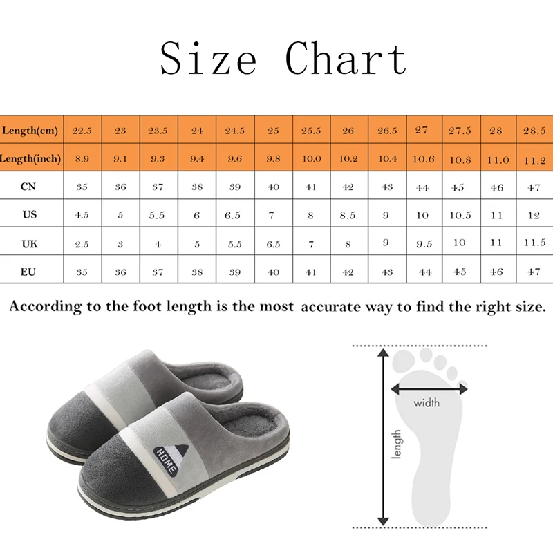 

Cotton Slippers Female Winter Home Indoor Thermal Home Autumn And Winter Thick-soled Cotton Slippers Non-slip Plush Slippers Men
