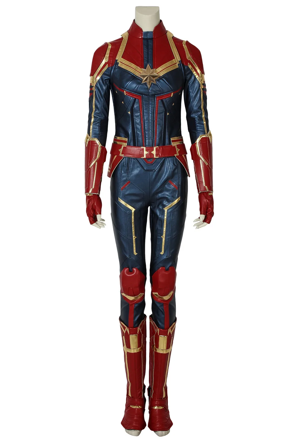 Костюм капитана Марвел для косплея Carol Danvers костюмы супергероя для Хэллоуина Ms. Marvel комбинезон для косплея COSPLAYONSEN