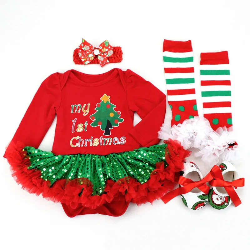

Fancy Baby Girls Clothes Christmas Dress Bebes Costume New Year Carnival Santa Dresses For Girls Holiday Party Infantil Clothing