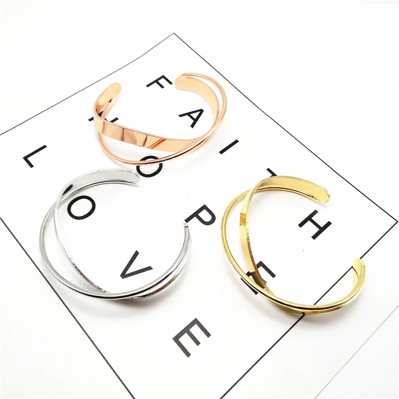 2020 KPOP ювелирные изделия двухслойные геометрические нестандартные