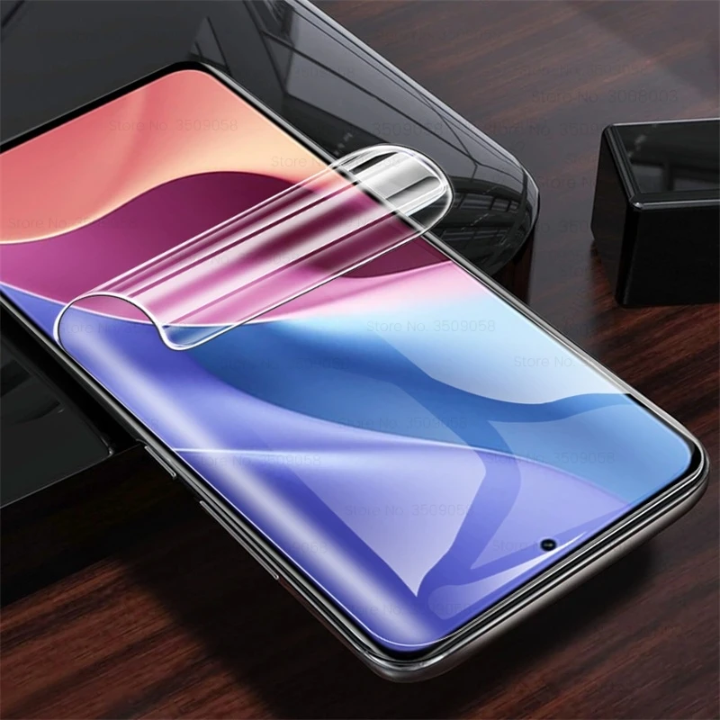 3in1 front+back soft hydrogel film for pocophone poco f3 f 3 screen protectors not glass for xiaomi redmi note10 note 10 pro max