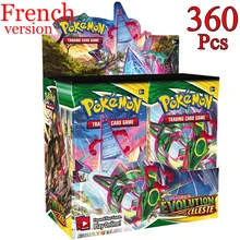 French Evolving Skies 360/324Pcs Pokemon Cards TCG: Shining Fates Booster Box Trading Card Game Collection Children Toys Gifts