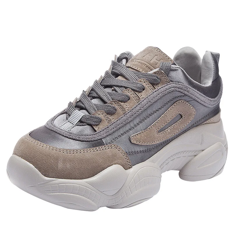 

Autumn And Winter fitness Casual Sports Shoes Retro Shoes Increase Shoes Fashion Running shoes yoga shoes