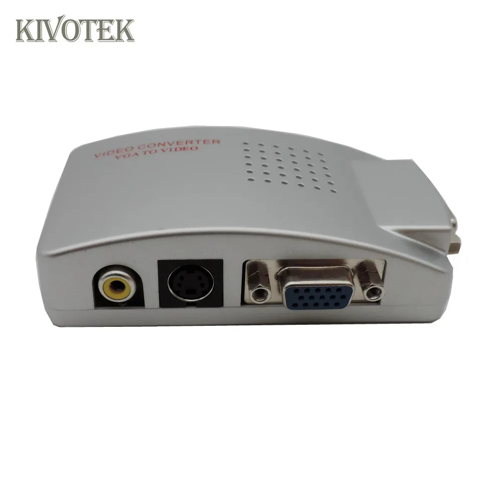 Универсальный адаптер NTSC PAL VGA для ТВ AV RCA конвертер видео переключатель коробка