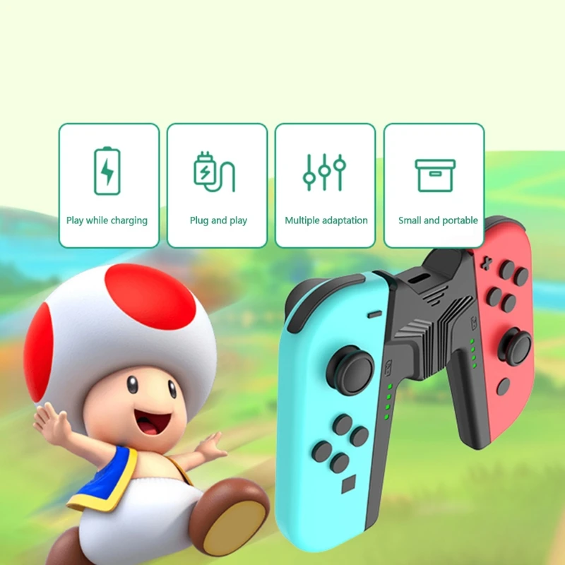 V-образная Беспроводная игровая ручка-контроллер с левой и правой зарядкой