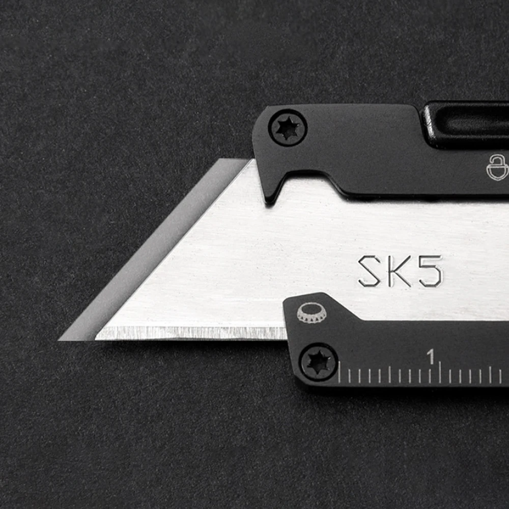 Практичный карманный инструмент 5 в 1 многоцелевой сделай сам брелок бумажный нож