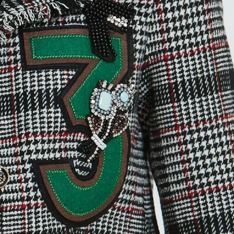 Dressnow высокое качество женские зимние тяжелые твидовые клетчатые куртки пальто