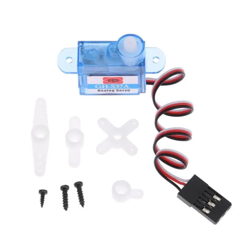 1 шт. 3 7 г крошечные микро мини Пластик Шестерни Аналоговый сервопривод для