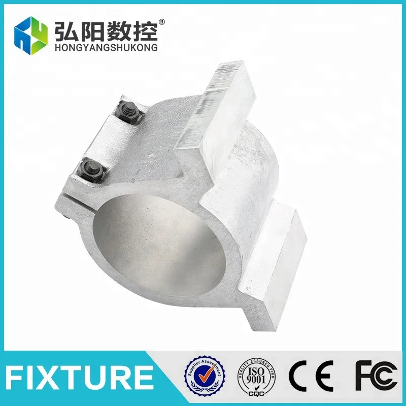 

Engraving machine spindle fixture 65/80/100/125 electric spindle cast aluminum fixture holder seat spindle holder