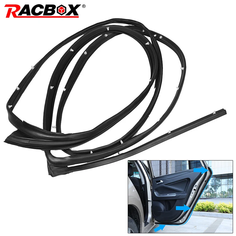 Передний левый Драйвер задний правый боковой двери автомобиля резиновый