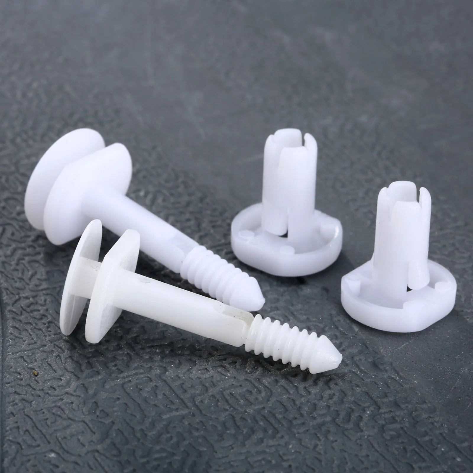 50 шт белые нейлоновые двери автомобиля отделкой Панель фиксатор крепления