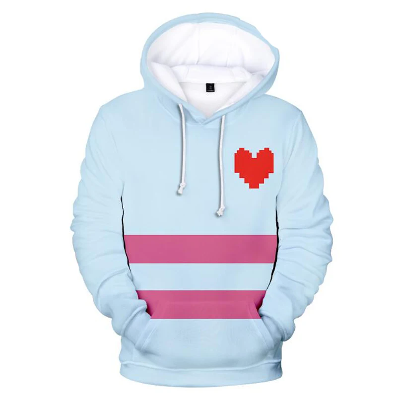 Мужская одежда мужская толстовка с 3D принтом из игры Undertale для женщин и мужчин
