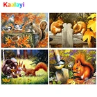 Полная вышивка квадратными стразами, животные, мозаика, фотокартина, стразы, домашний декор, ремесла Zs397