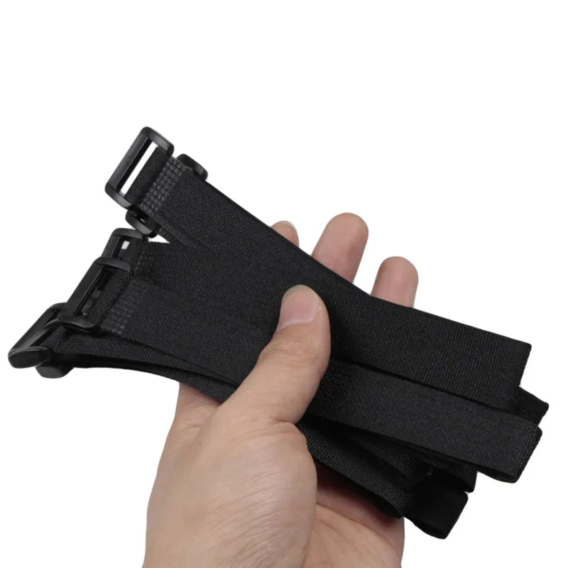 

10pcs/set New Fishing Rod Tie Strap Belt Adjustable Non-slip Fishing Pole Wrap Band Holder Fishing Accessories