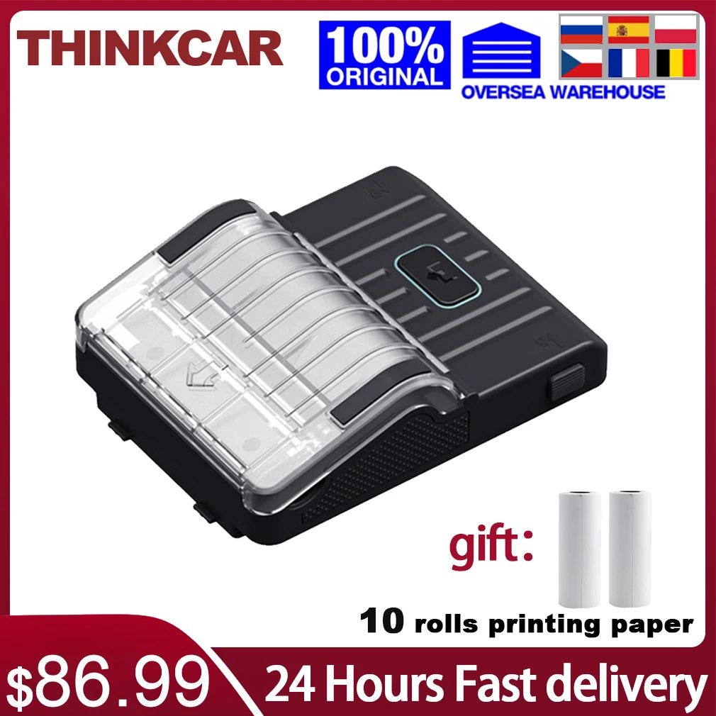 THINKCAR принтер для Thinktool Series Mini с термопечатной бумагой Бесплатная доставка 24 часа