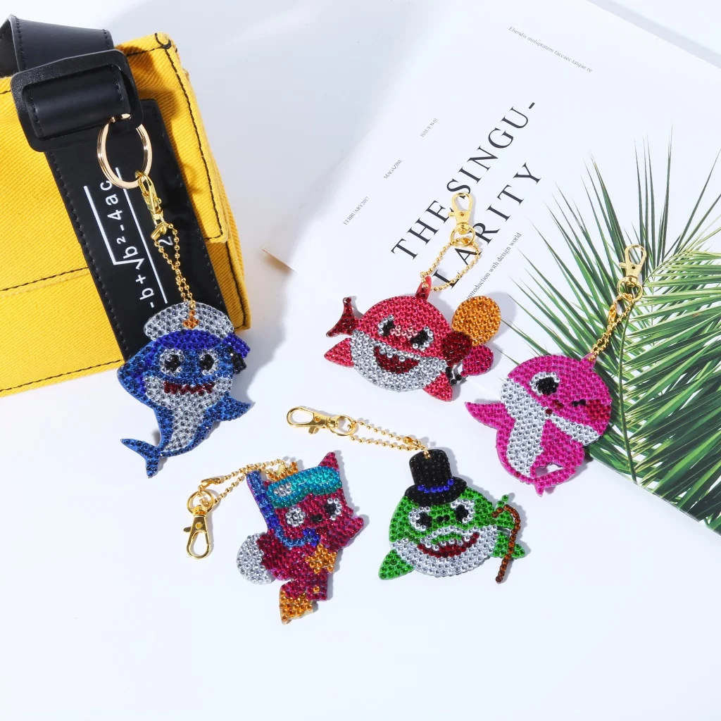 DIY декоративная Маленькая подвеска алмазная живопись брелок ручной работы