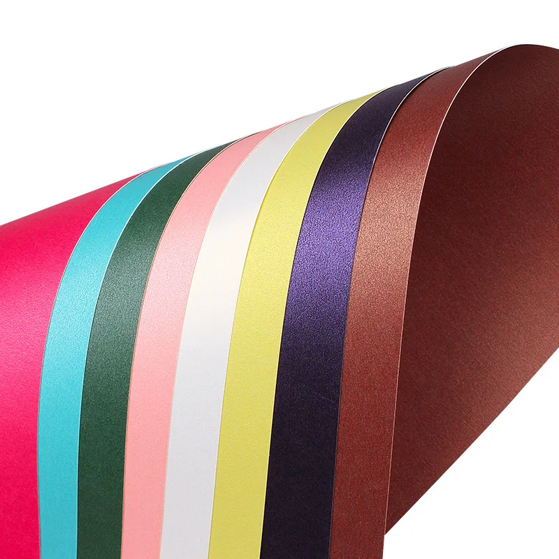 А4 перламутровая бумага сделай сам бумажная Переливающаяся для обертывания