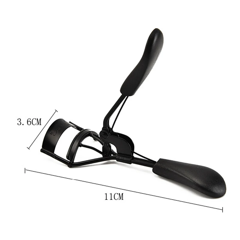 

1Pcs Stainless Steel Eyelashes Curler Natural Curling Lengthing Lash Tweezer Makeup Tools Black Gold Protable Beauty Lashes Clip