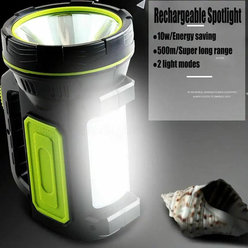 

Rechargeable Multifunctional Flashlight Portable Searchlight Outdoor Light Emergency Camping Z6B0