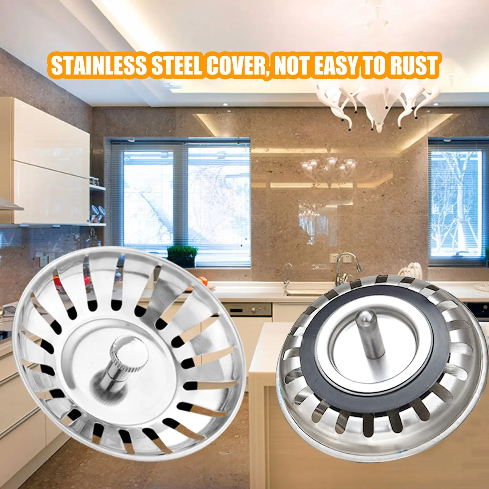 

Фильтр Разъем корзинный фильтр для раковины винт Кепки для Нержавеющая сталь резервуар для воды фильтр раковиной фильтр для слива