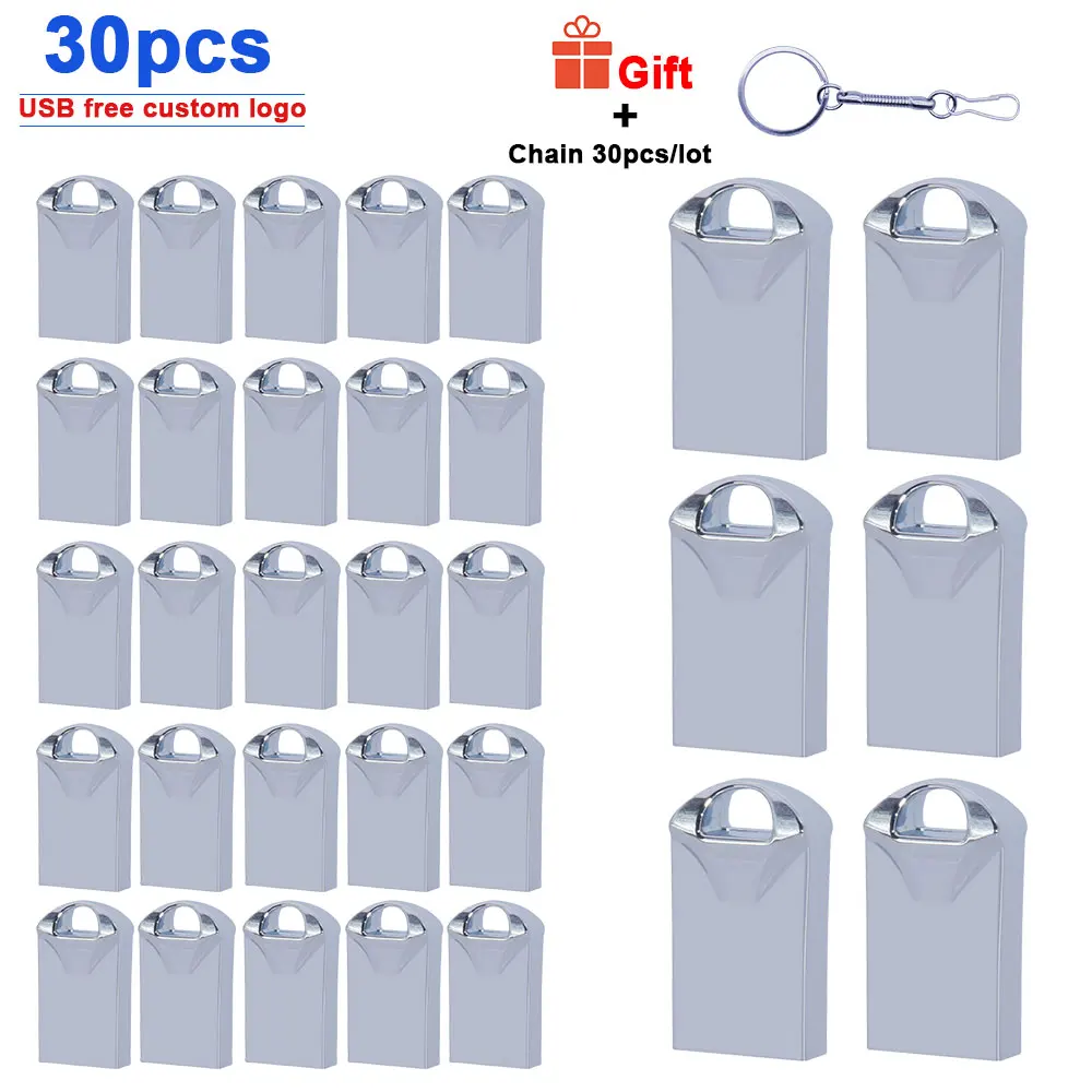 

30 шт./лот, деловой USB флеш-накопитель 128 Гб 64 ГБ 32 ГБ 16 ГБ, металлический USB флеш-накопитель, USB флешка, бесплатный логотип на заказ