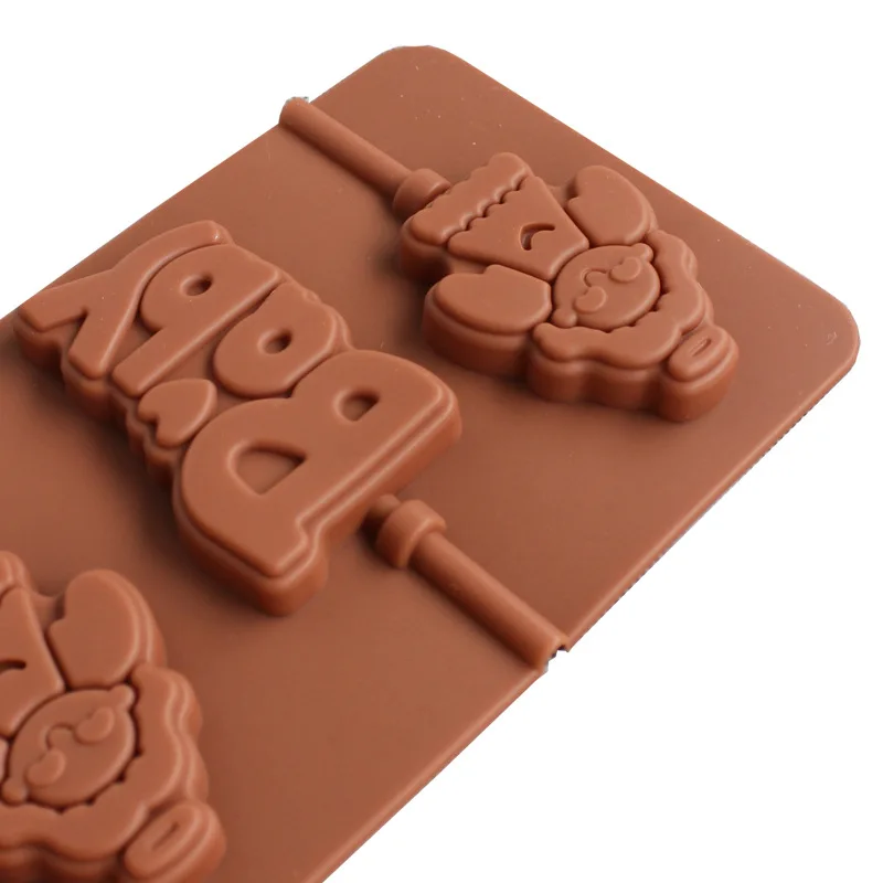 Силиконовая форма 6 решеток любовь леденцы DIY шоколадные формы для украшения