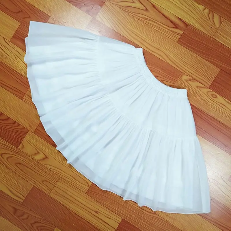

Cosplay Fish-bone Short Skirt Lolita Carmen Slip Liner Cute Girls Skirts Adjustable Petticoat
