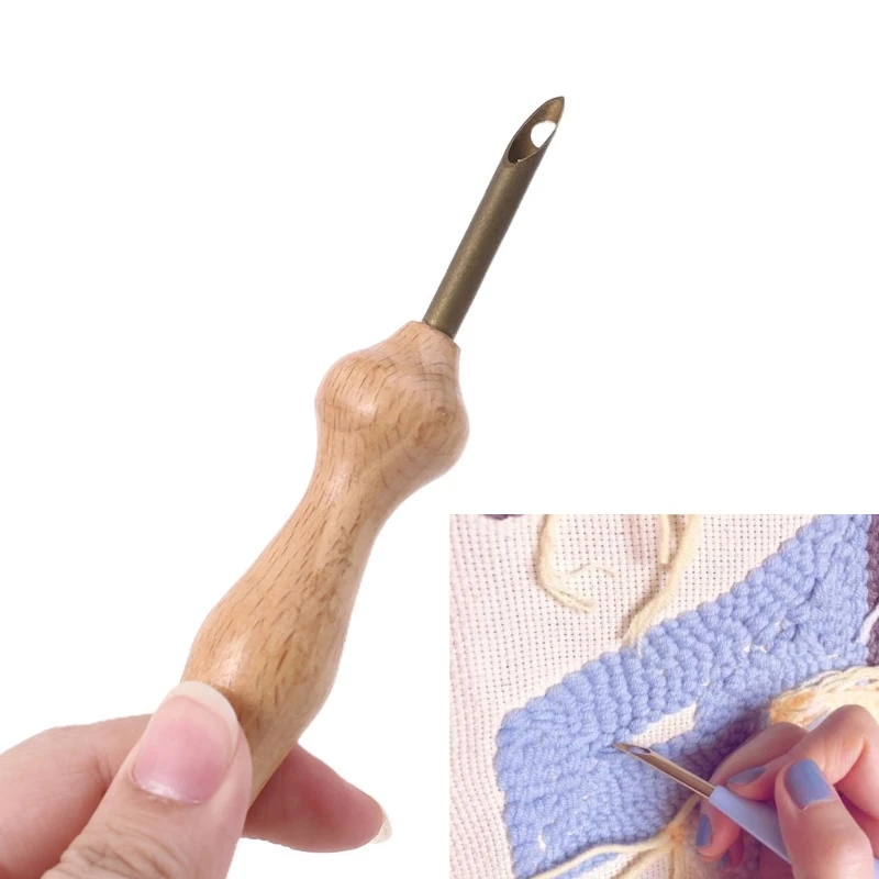 Ручка для вязания и вышивки ручка рукоделия перфоратор набор инструментов