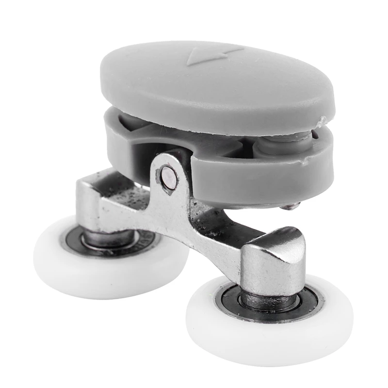 CSS 4x двойная душевая стеклянная дверь сверху/снизу ролики бегуны колеса шкивы 23