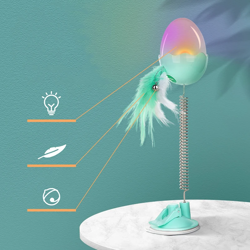 HOOPET забавные игрушки для кошек с колокольчиком эластичные перьями котят игра на