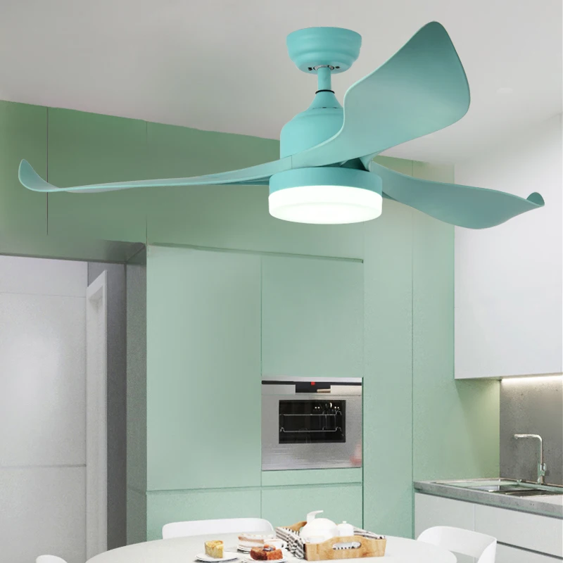 

OUFULA Modern Ceiling Fan Lights Lamps With Remote Control Fan Lighting Contemporary Decorative For Dining Room Bedroom
