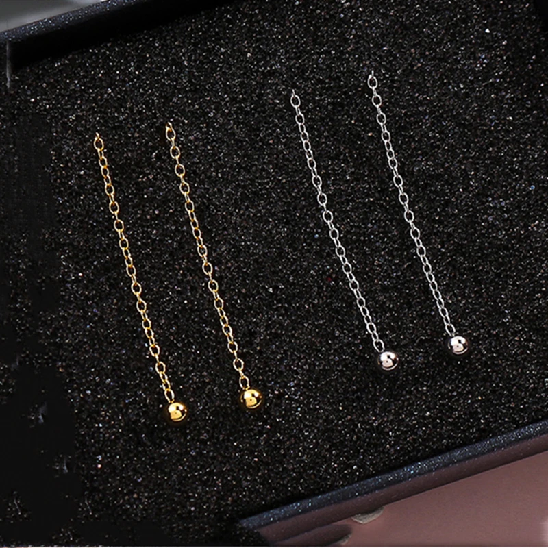 Миниатюрные серьги капельки ручной работы из стерлингового серебра 925 пробы